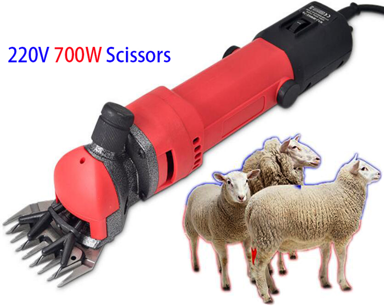 700W     /   Ŭ, 13  ̻ Ǵ 9  Ƽ 4     220V-240V/700W Electric Shearing Machine For Sheep/Sheep Goat Clipper,13 teeth or 9
